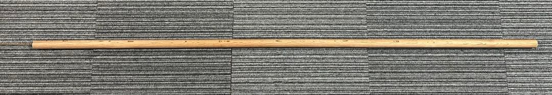 六尺棒 6尺(182 cm) 棒 1寸 (30 mm )赤樫製