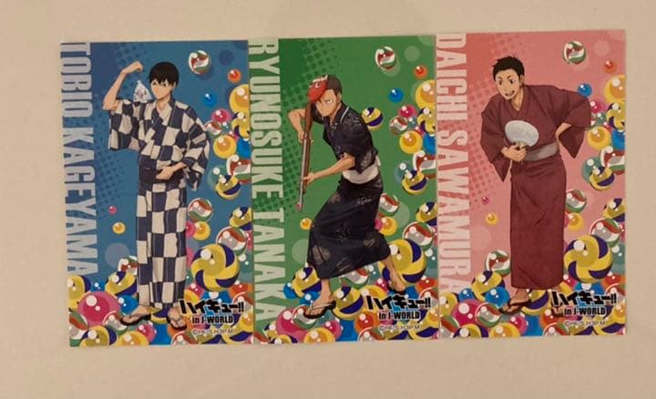 ハイキュー各種グッズまとめ