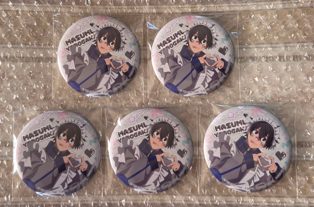 桃源暗鬼 ジャージメイド 缶バッジ 淀川