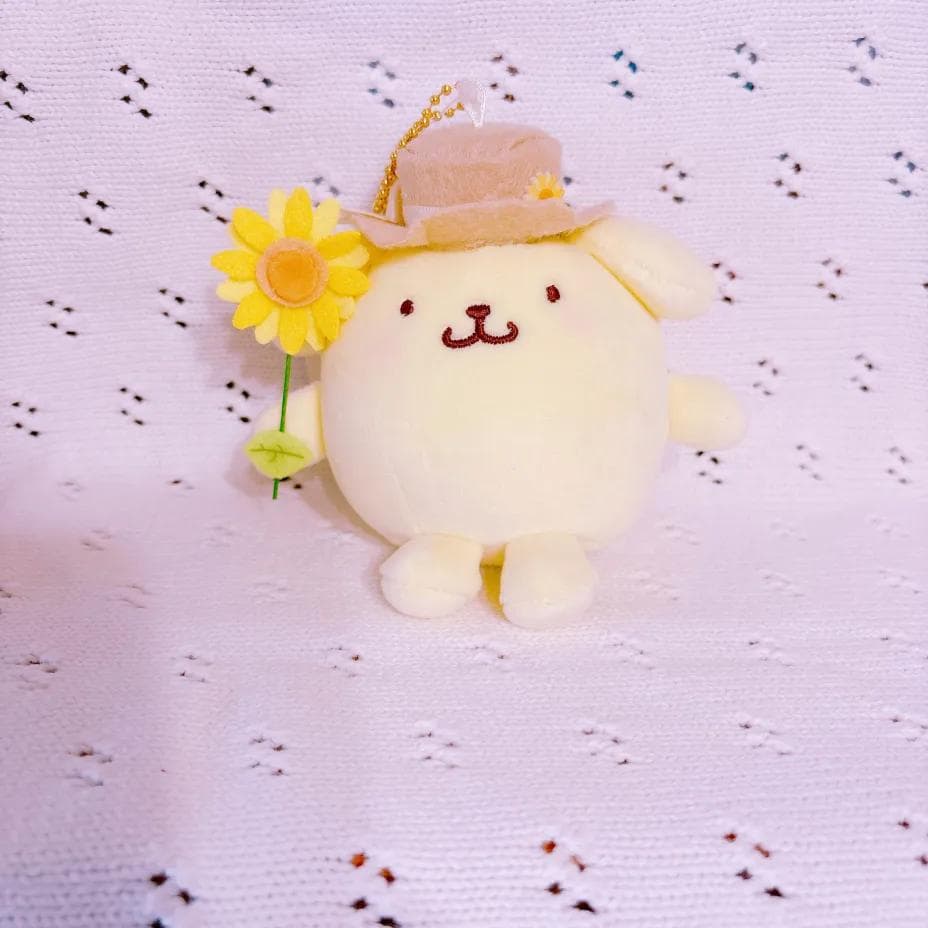 ポムポムプリン ひまわりもきゅもきゅ マスコット
