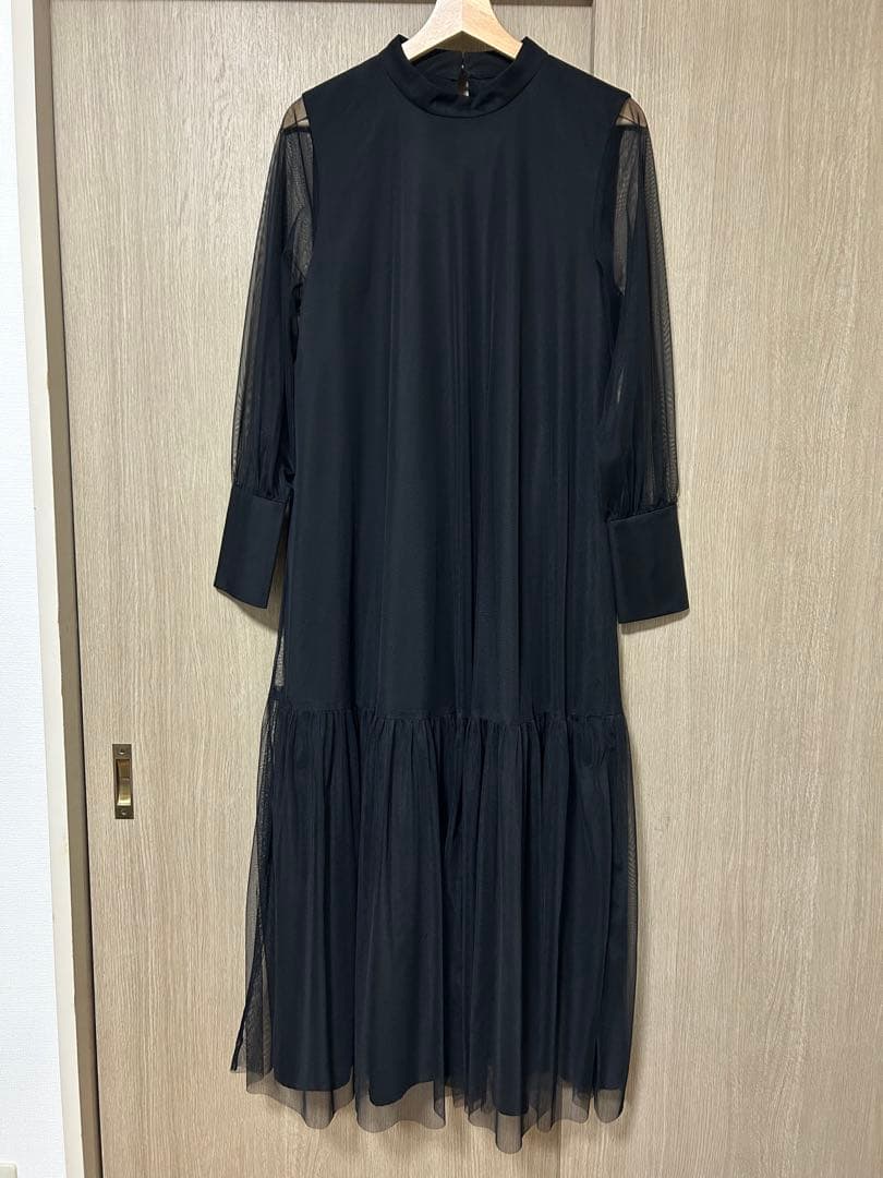 capricieux le'mage チュールハイネックワンピース