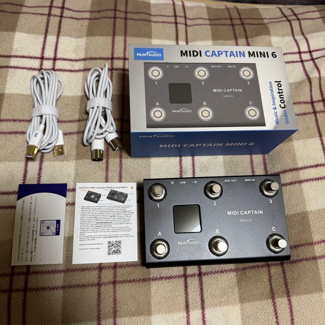 MIDI Captain Mini 6 スイッチャー