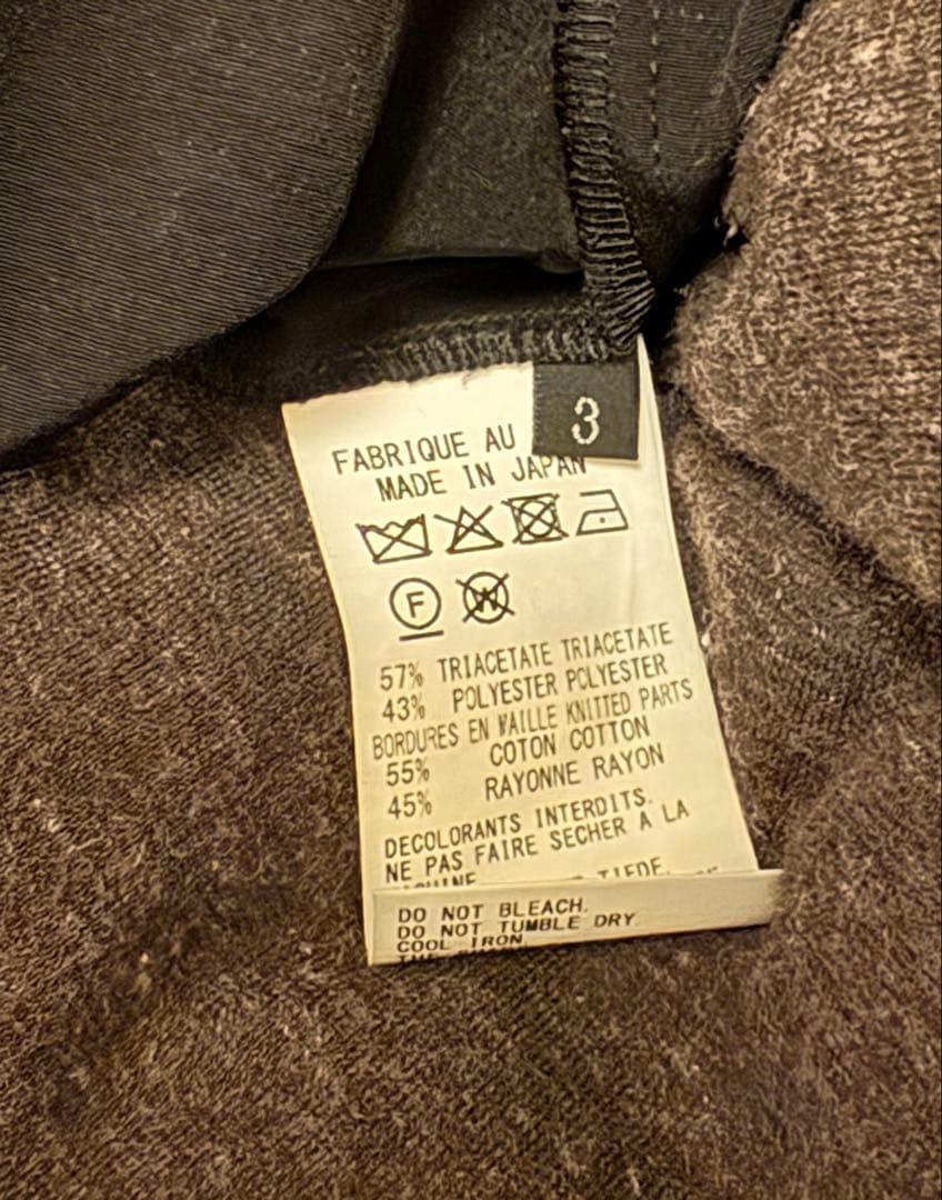 groundY 2WAYタイトパンツ