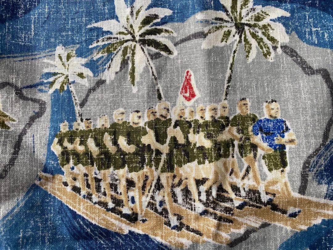 M新品未使用　ReynSpooner ✖️MARINES 米軍 限定コラボシャツ