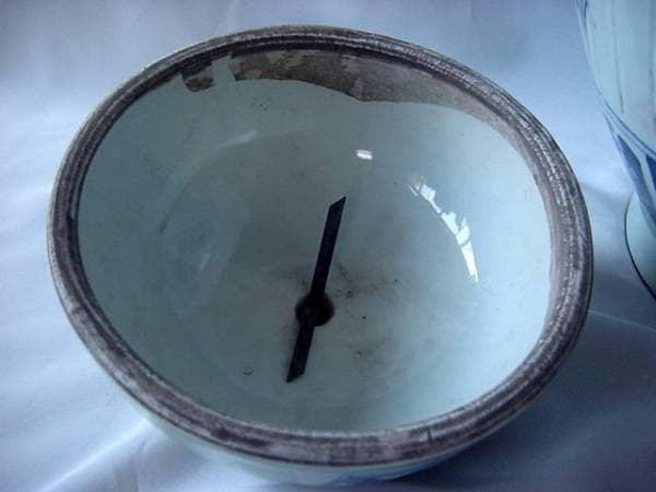 骨董★中国　陶器　巨大　蓋付　宮廷貢品壷★処分大幅再値下げ！