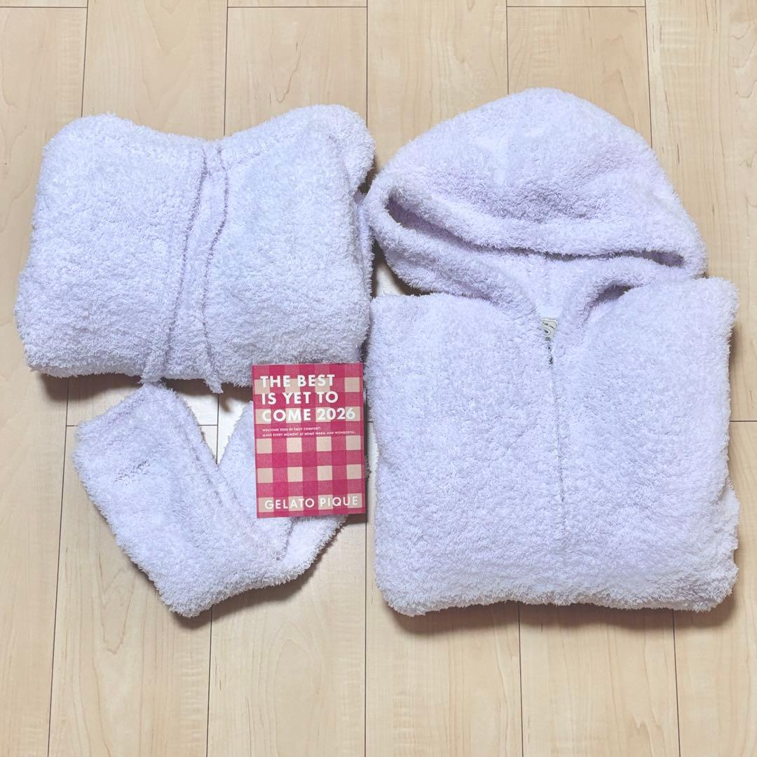 ジェラートピケ 福袋 A もこもこ 3点セット 上 下 ソックス