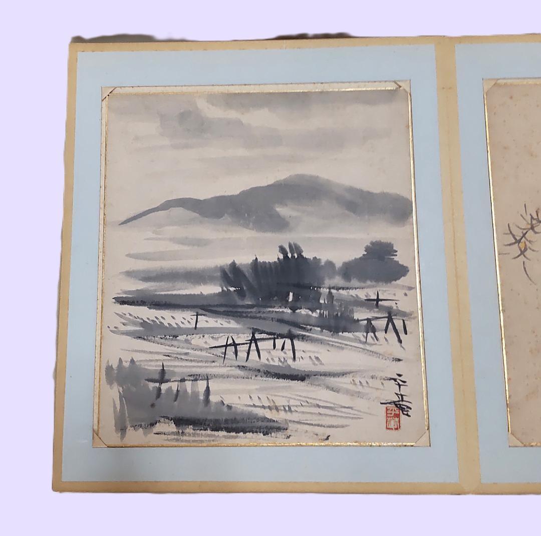 色紙　色紙集　書　画　書画　仏画　禅　景堂　公道