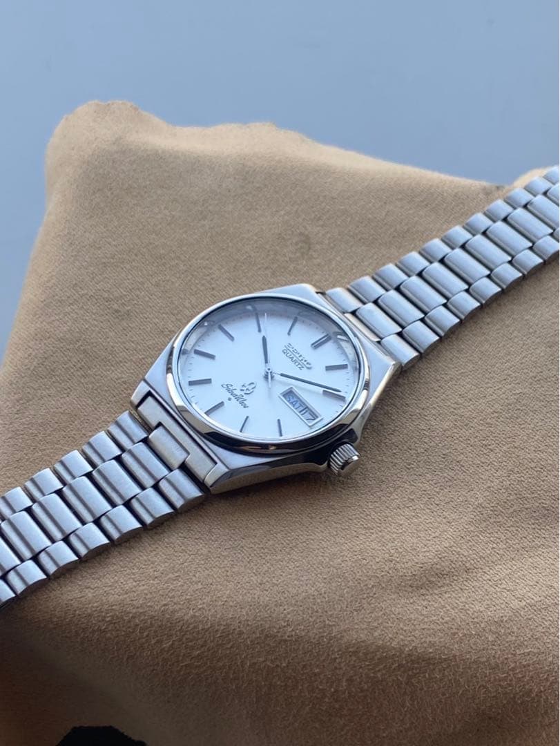 セイコーSEIKOシルバーウェーブ　電池新品　美品