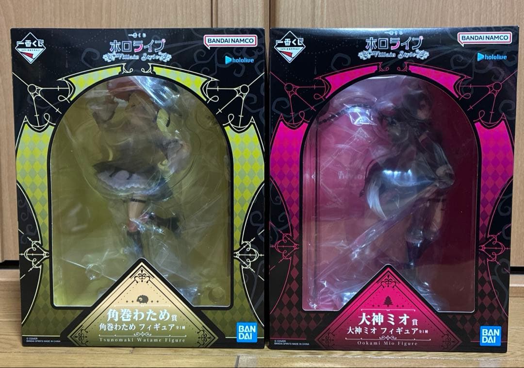 一番くじ　ホロライブ ～Villain Style～　角巻わため 大神ミオ