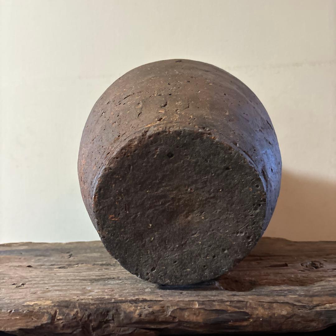 古備前壷　室町時代頃　古丹波　古越前　古信楽　瀬戸　骨董　花器　古陶磁　検:李朝