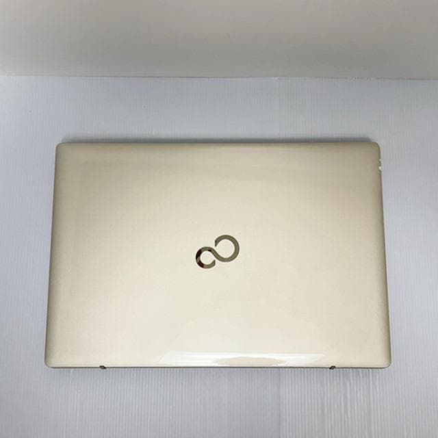 Win11★希少ゴールド！SSD256＋HDD1TB★富士通ノートパソコン