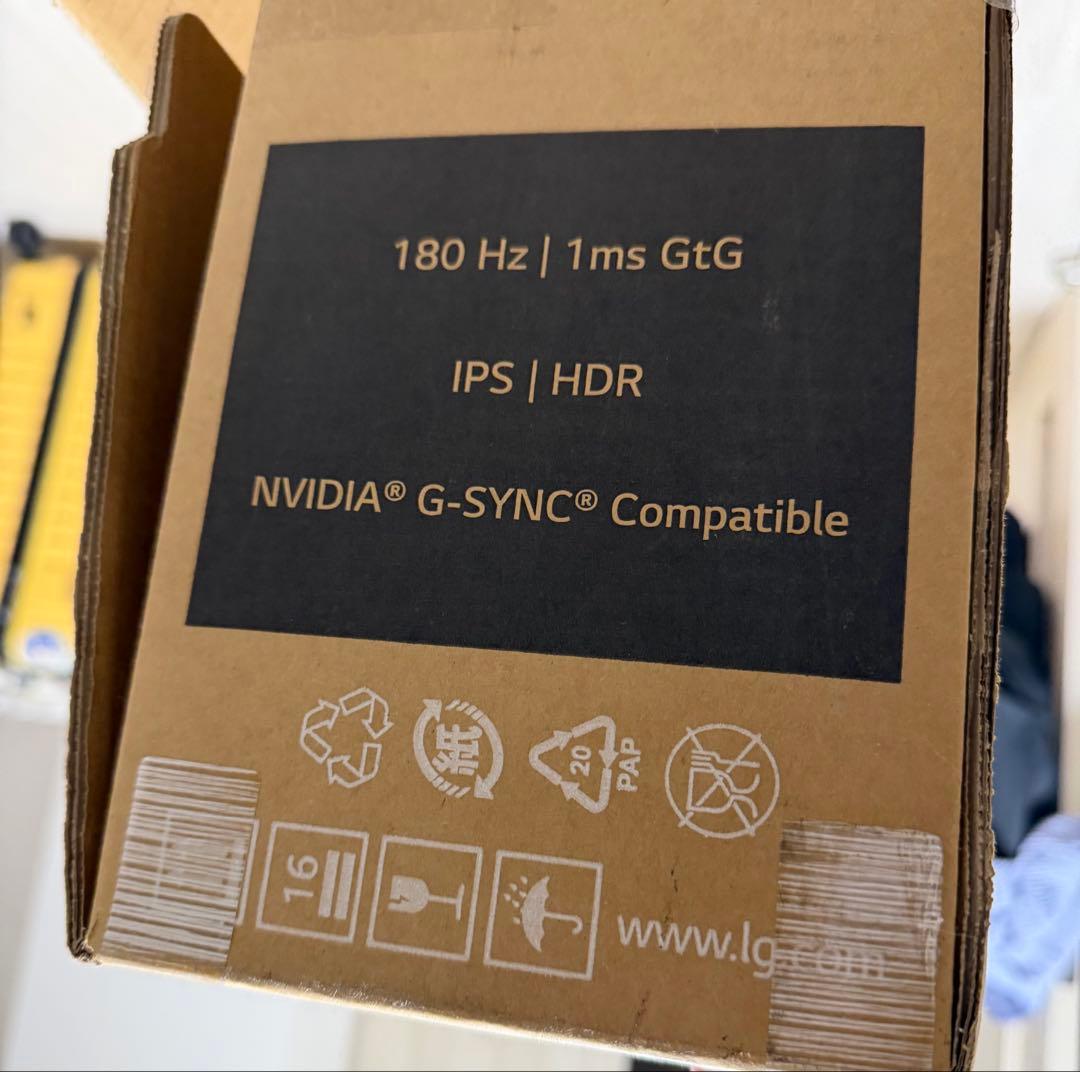 LG ゲーミングモニター UltraGear 27GS60F-B 27インチ