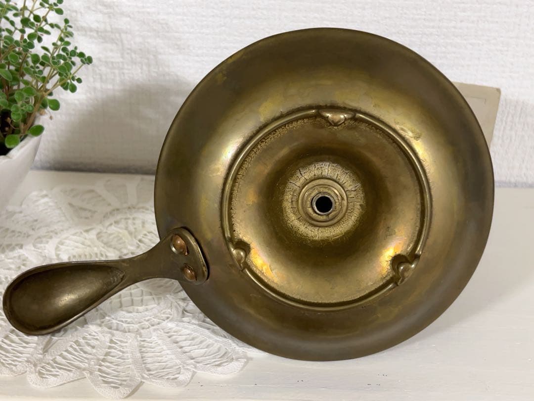 真鍮のキャンドル立て＊イギリスアンティーク