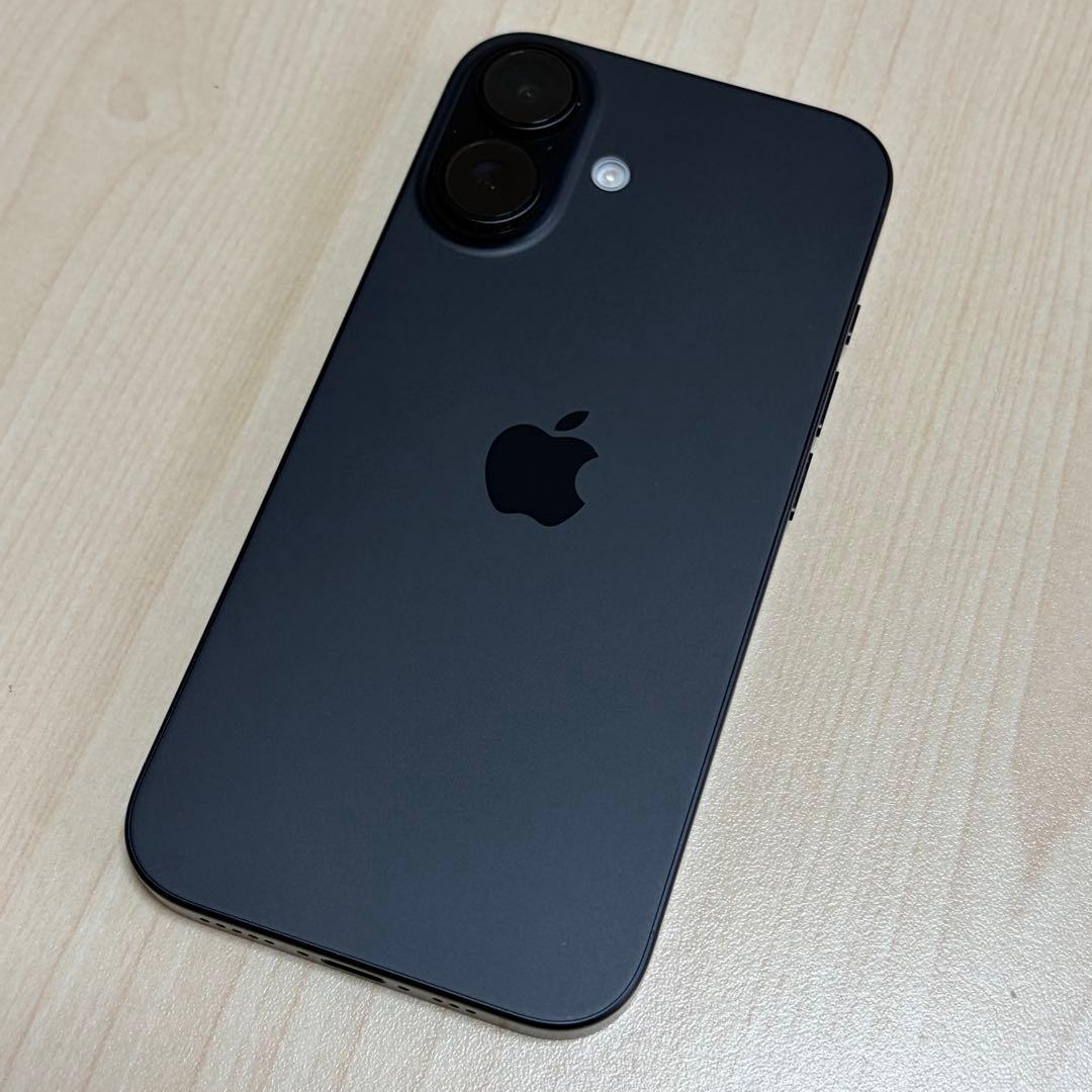 【美品】バッテリー100％ iPhone16 128GB SIMフリー