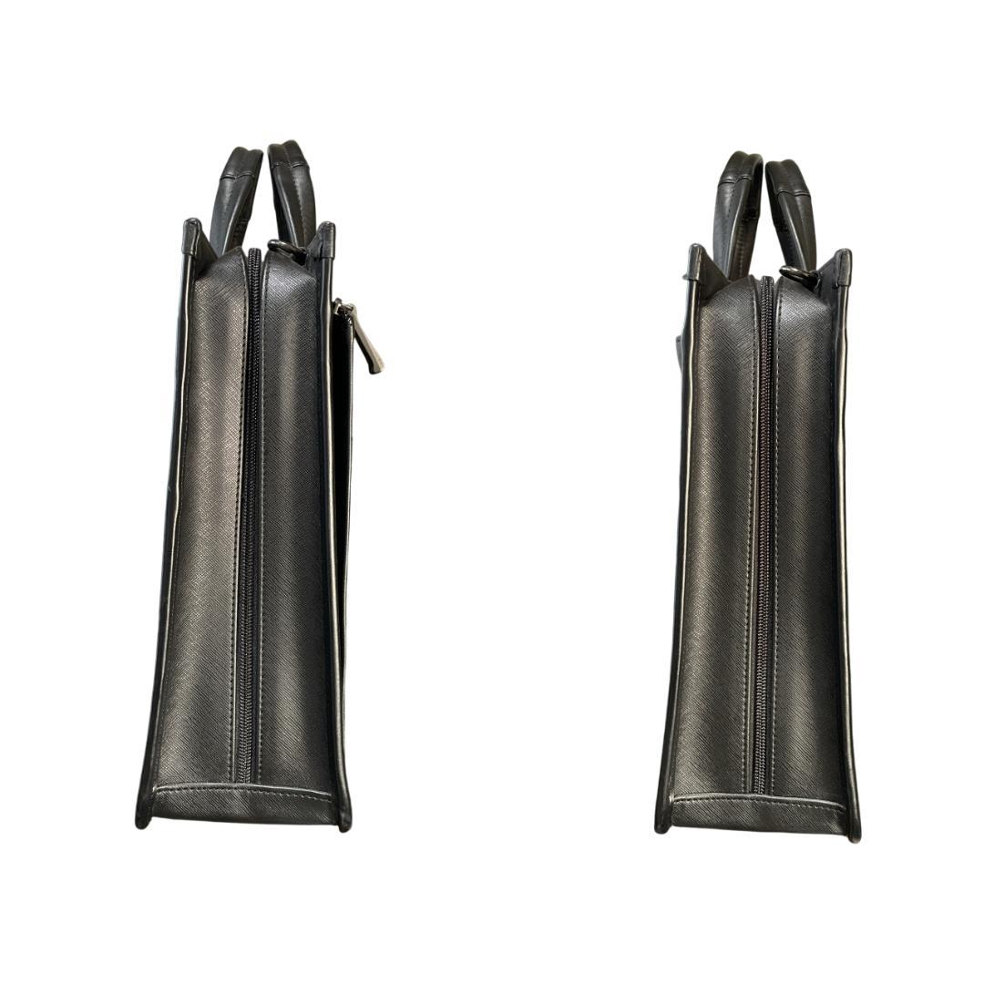 【美品】 タケオキクチ ブリーフケース ビジネス 2WAY ショルダー A4収納