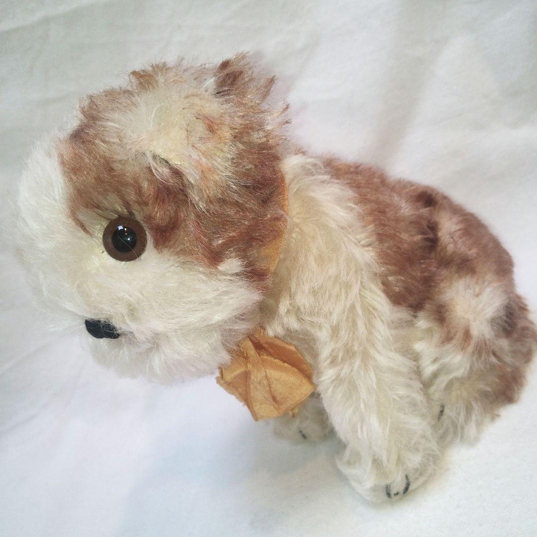 【アンティーク】シュタイフ　犬のぬいぐるみ　Molly Puppy　Steiff