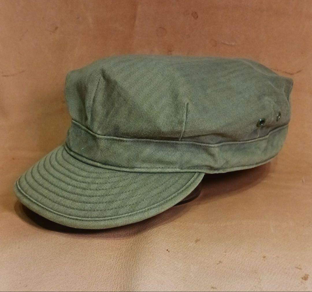 RRL★ダブルアールエル★ワークキャップ オリーブグリーン