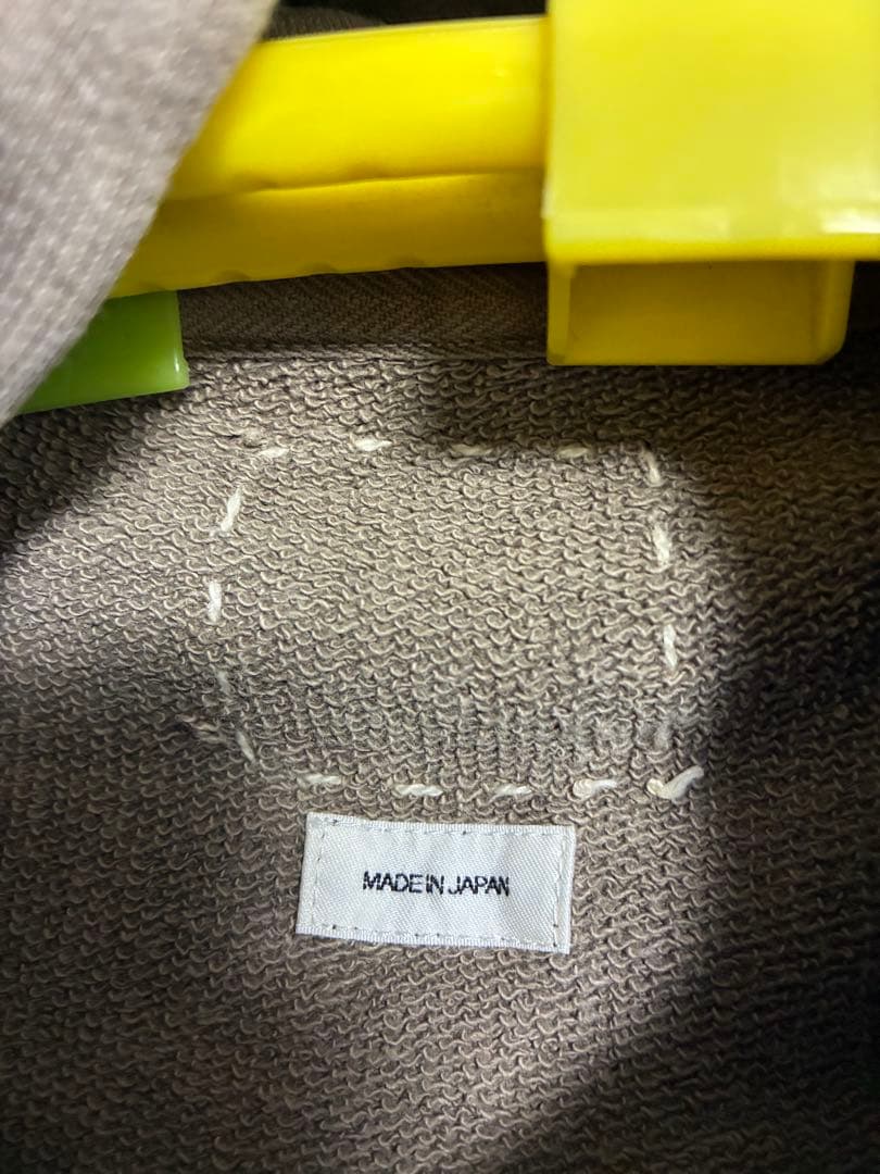 visvim jumbo hoodie p.o. n.d. mud 泥染