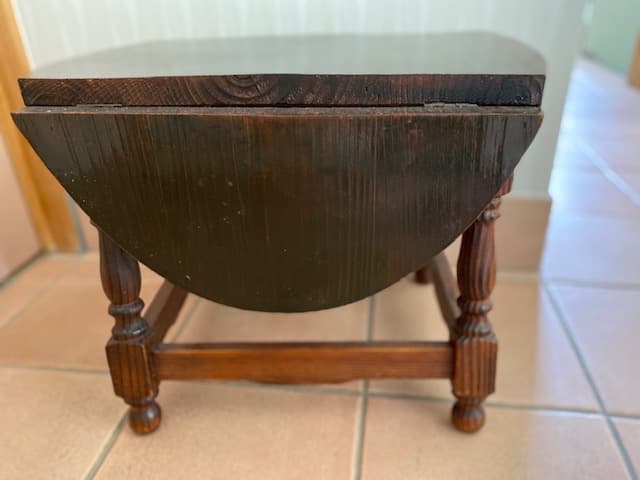 ビンテージ　ドロップリーフ　テーブル　コーヒーテーブル　ゲートレッグテーブル