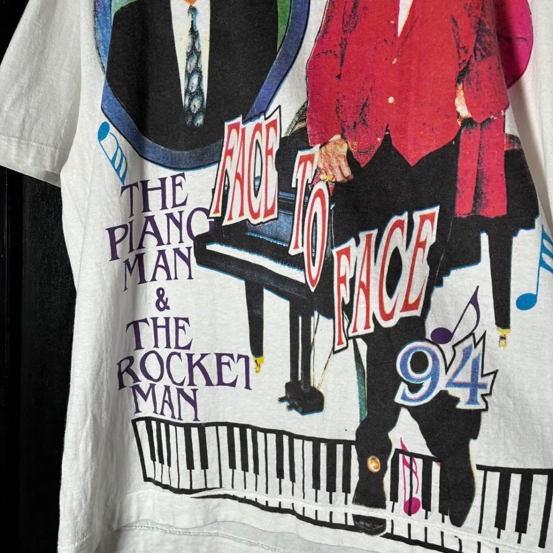 90s USA BILLY JOER×ELTON JOHNツアーTシャツ