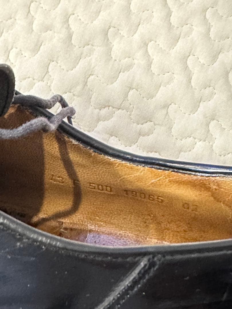 PARABOOT MICHAEL ガラスレザー　サイズ43