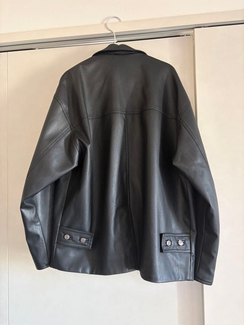 SATUR　ルーズフィットオープンカラージャケット 専用ハンガー付き