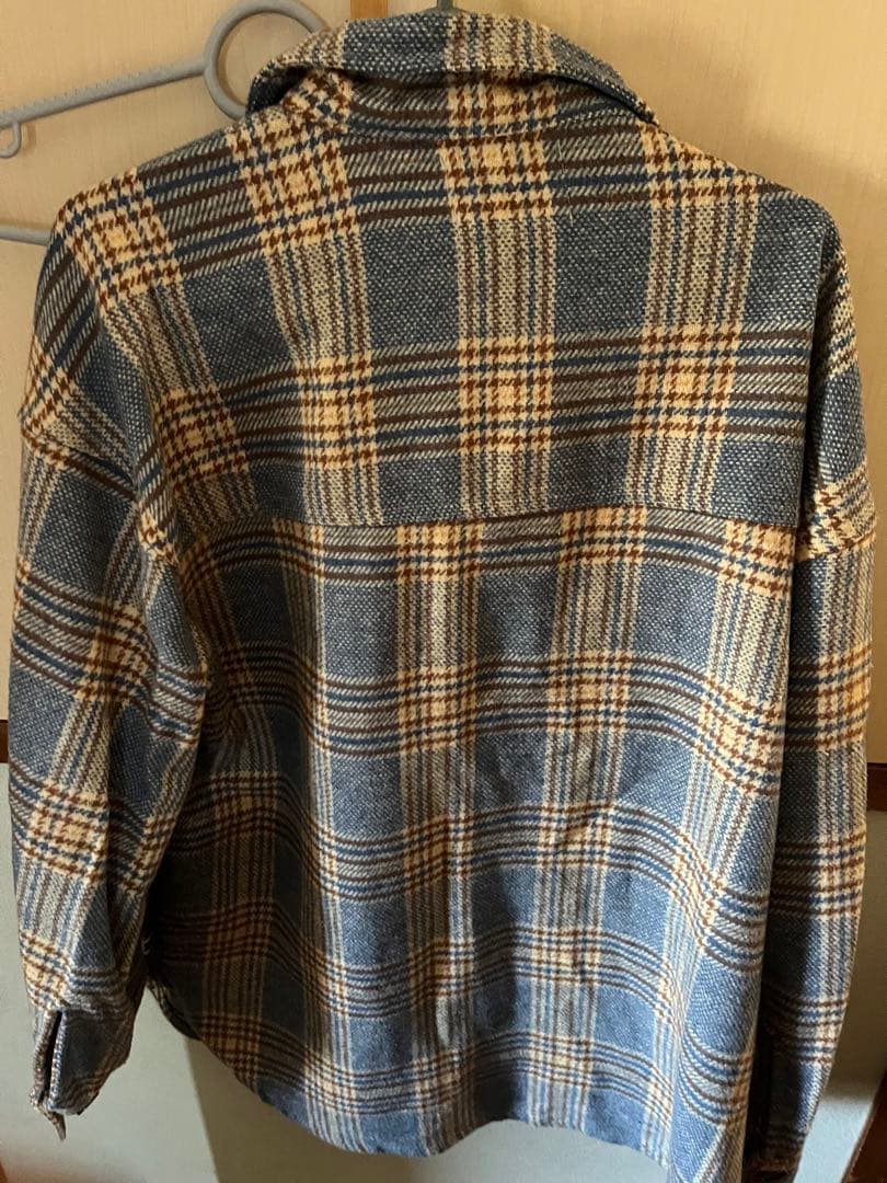 Nissy NAPTIME ブルーチェックシャツ