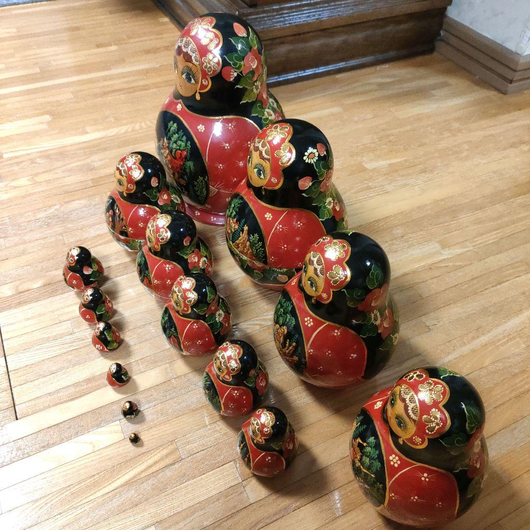 マトリョーシカ 15個セット 手描き