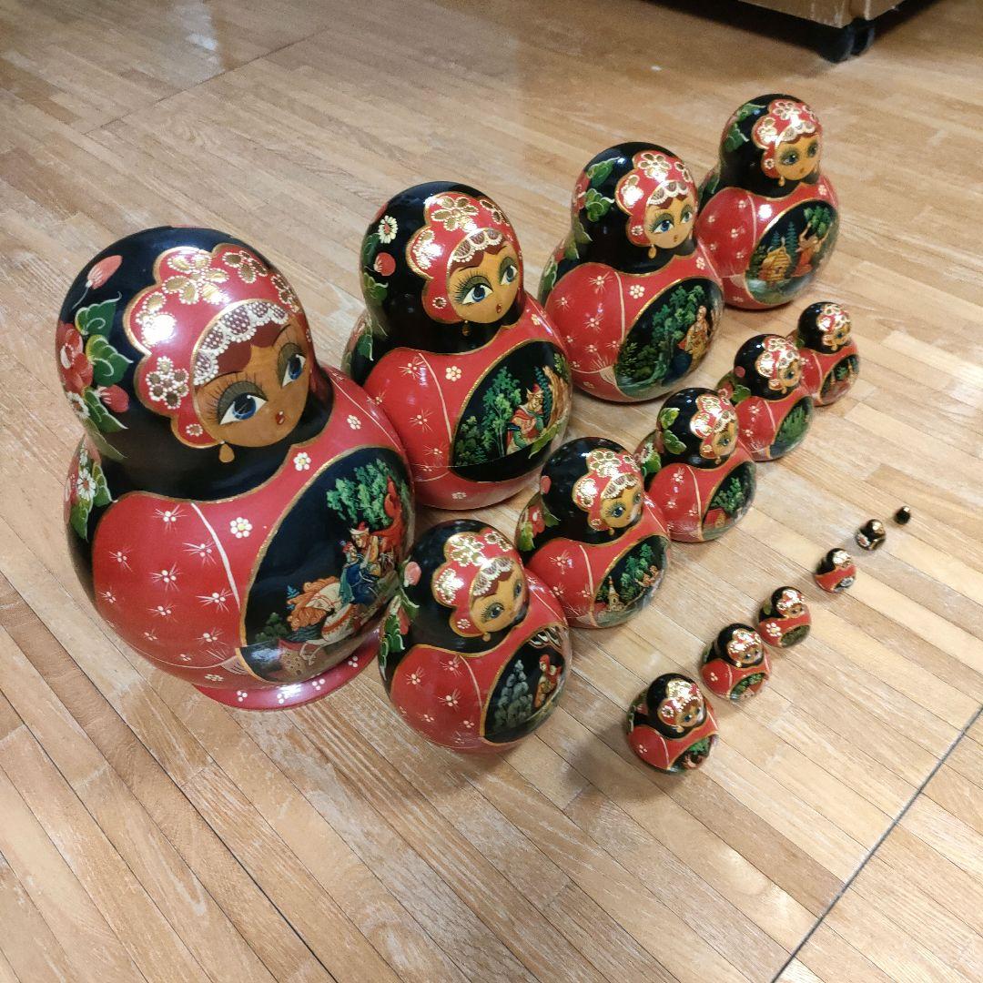 マトリョーシカ 15個セット 手描き