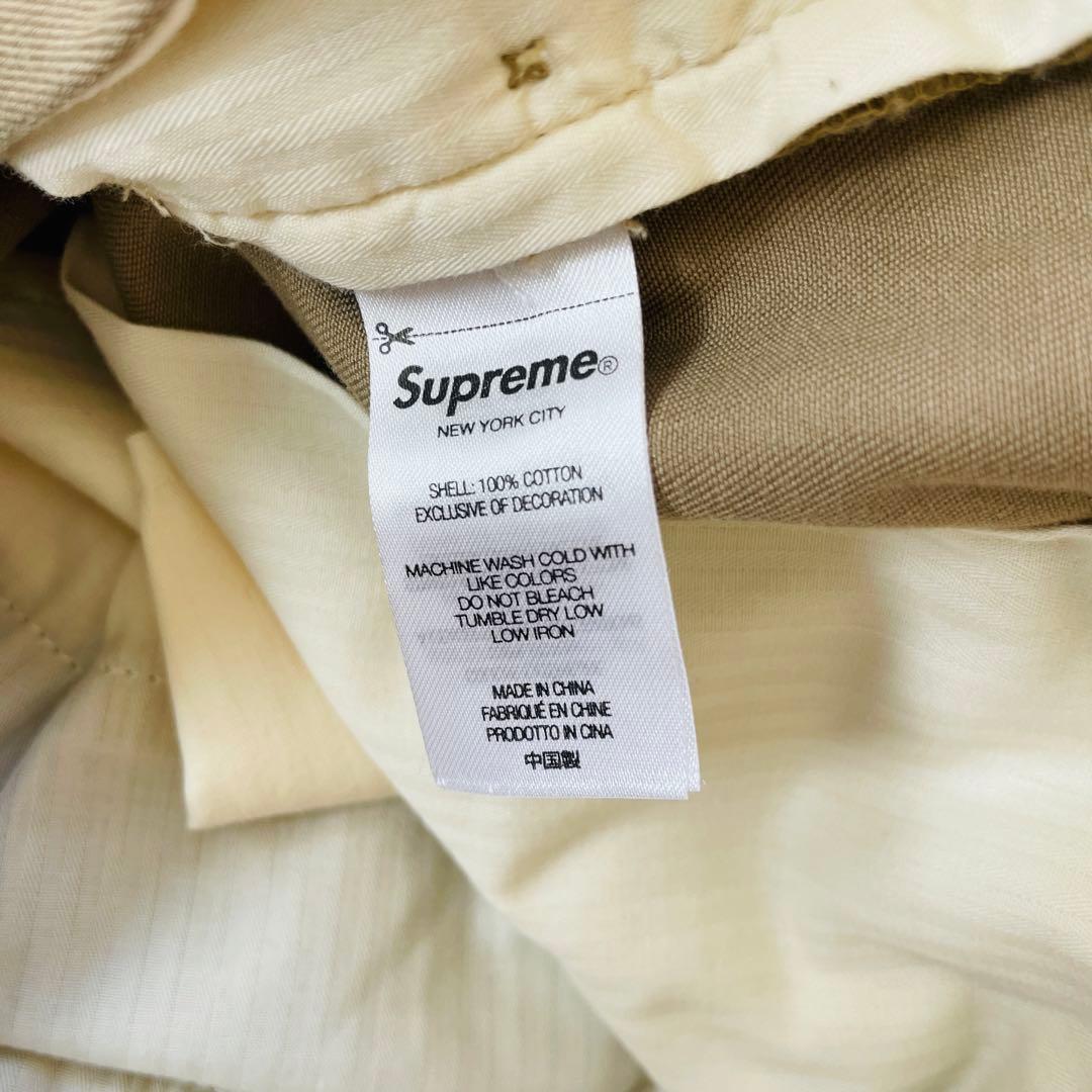 supreme pin up chino 30 ベージュ チノパン
