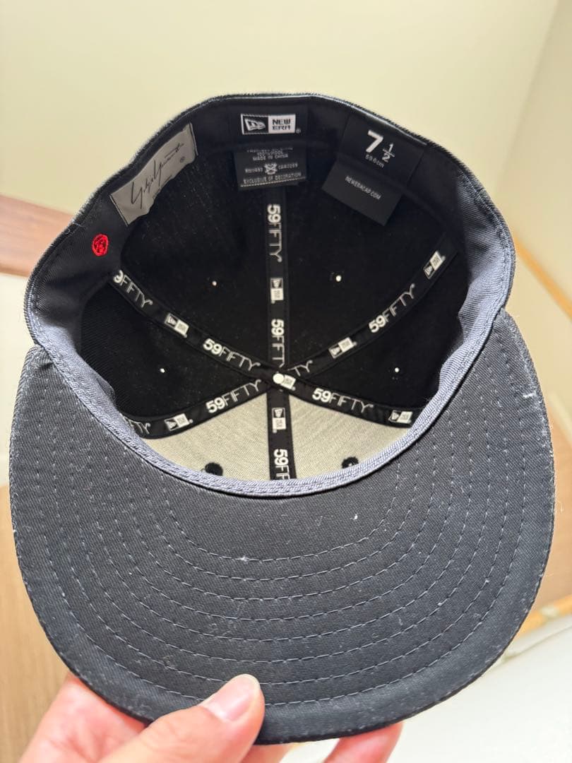 Yohji Yamamoto 59FIFTY キャップ ブラック 7 1/2