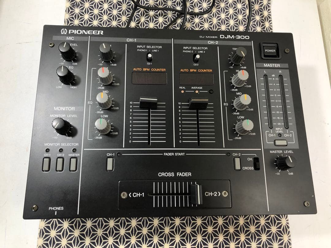 pioneer dj パイオニア　DJM-300 黒 フェーダーメンテナンス