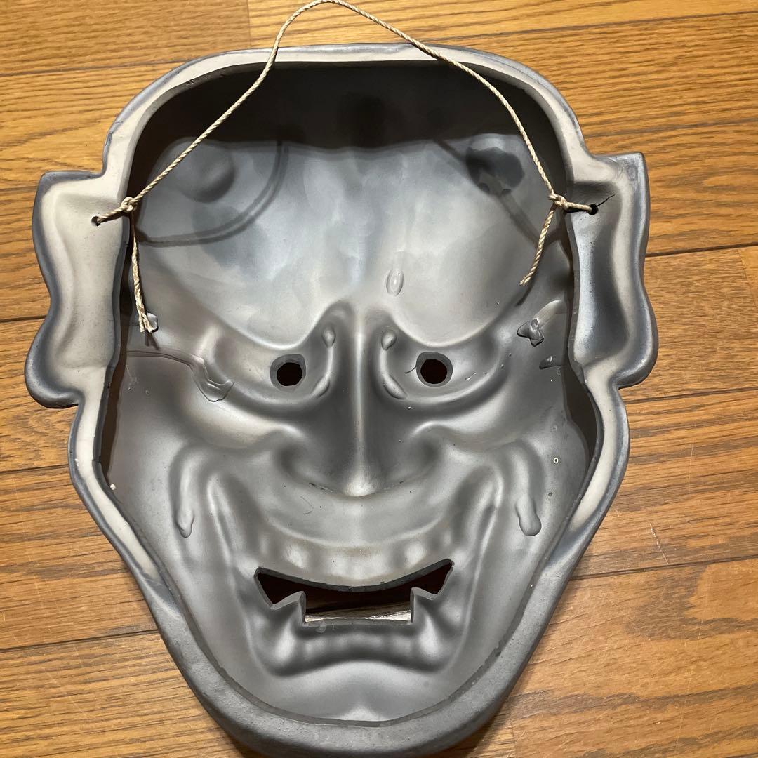 般若お面　壁掛け