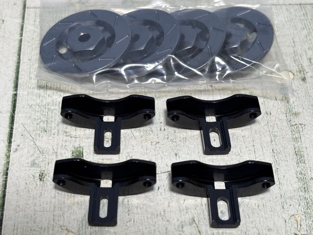 n*m様 d-like アルミ製 キャリパー&ローターハブ 塗装品