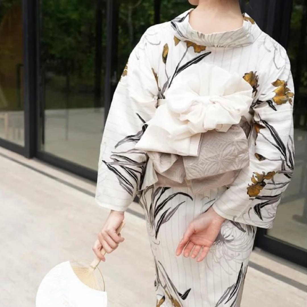 【最終値下げ❕】【utatane×Acka.】浴衣セット 菖蒲と糸菊