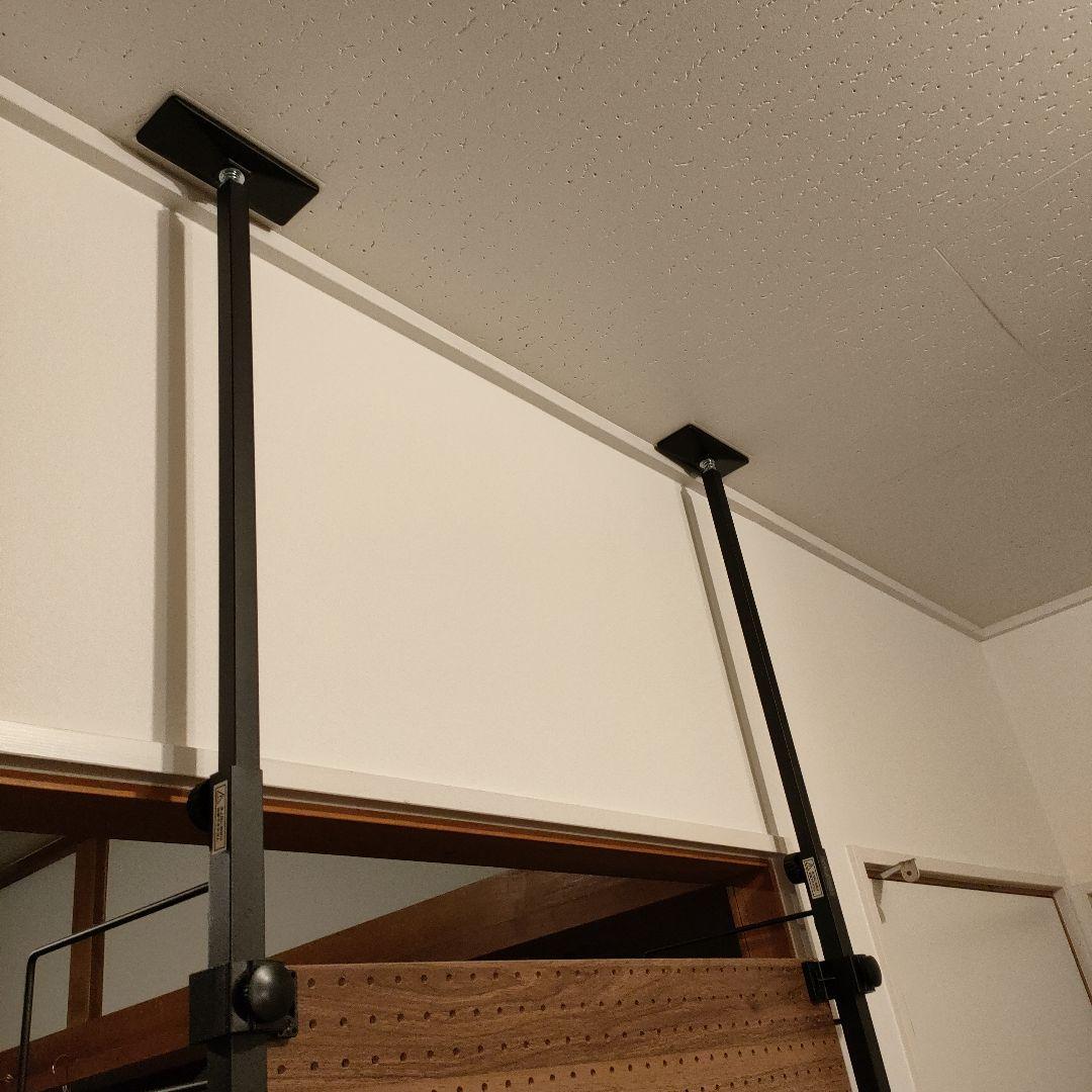 ニトリ　Nポルダ　木製オープンシェルフ 5段 ブラウン