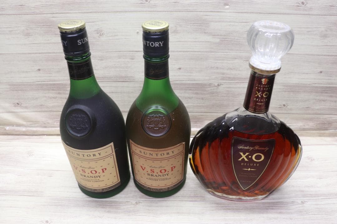 ◆未開栓5本 まとめ サントリー ブランデー ニッカ VSOP XO