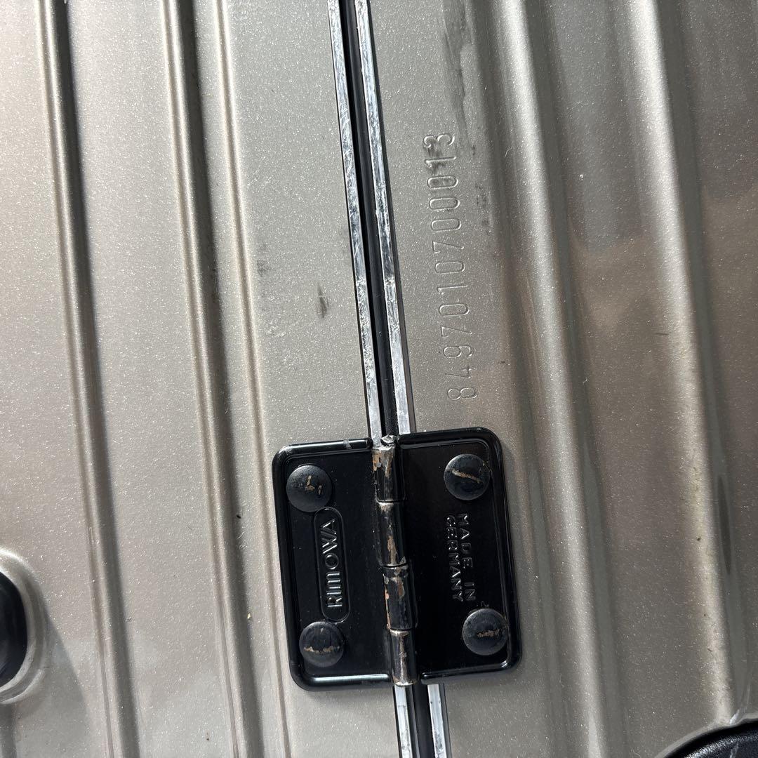 RIMOWA リモワ キャリーケース 4輪 サンバ マルチホイール ゴールド