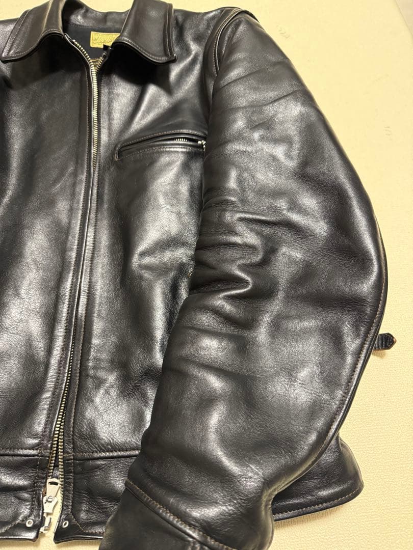 リアルマッコイズ　ジョーマッコイ　ネルソン　革ジャン　42