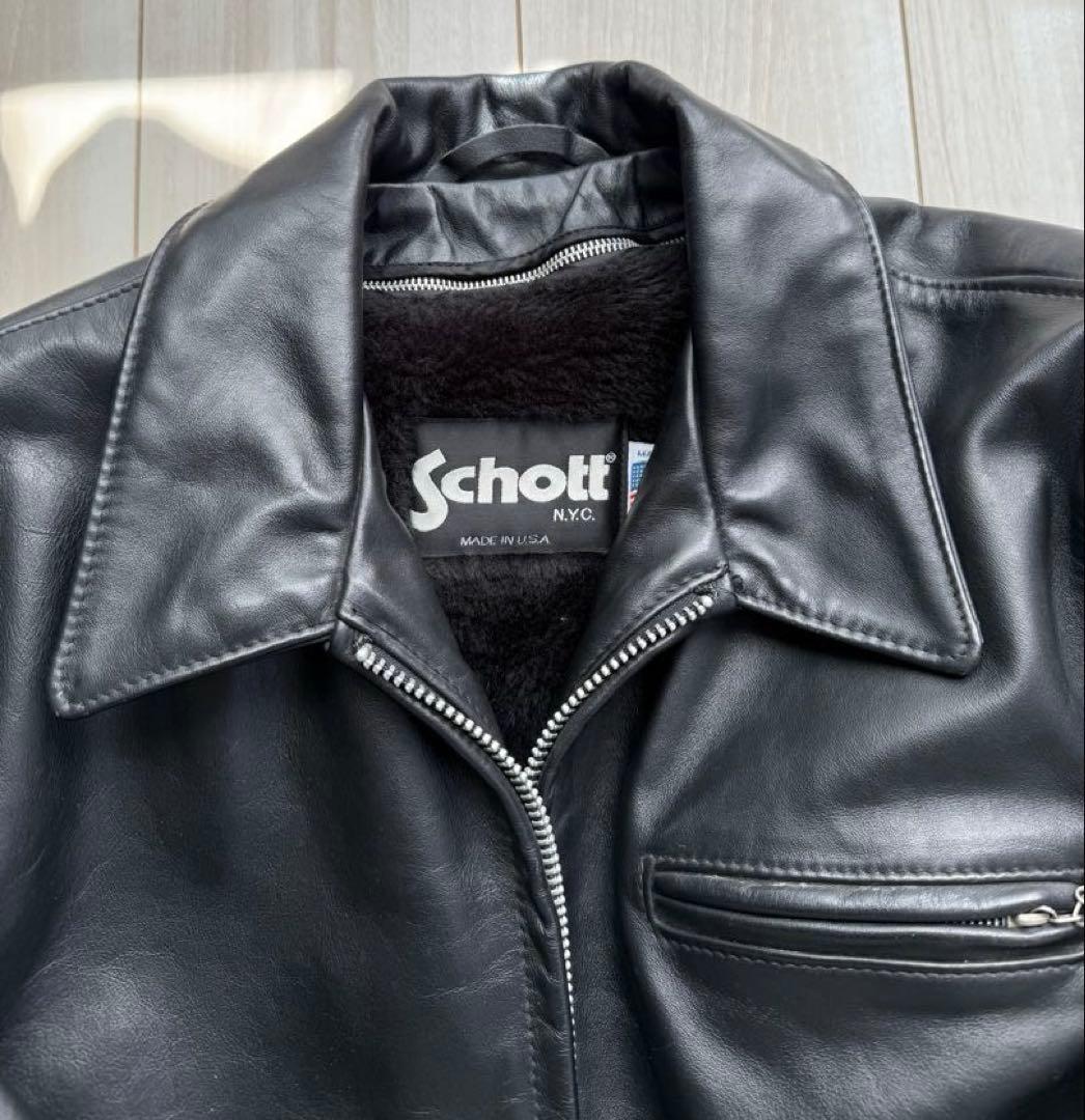 schott 642 シングルライダース 42