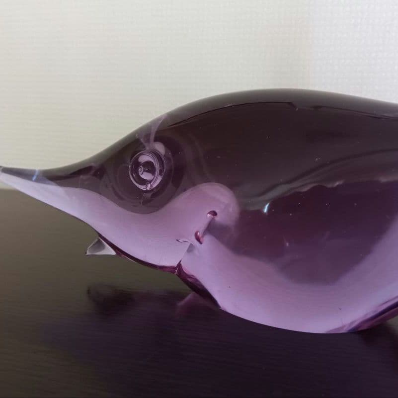 ムラーノ ザネッティ MURANO Zanetti イルカ ガラス工芸品