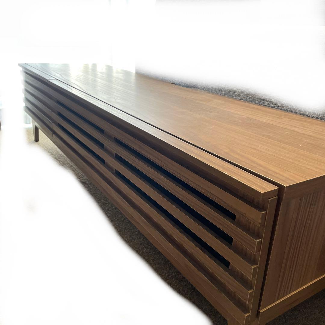 テレビ台 木 収納 ローボード ブラウン 茶色