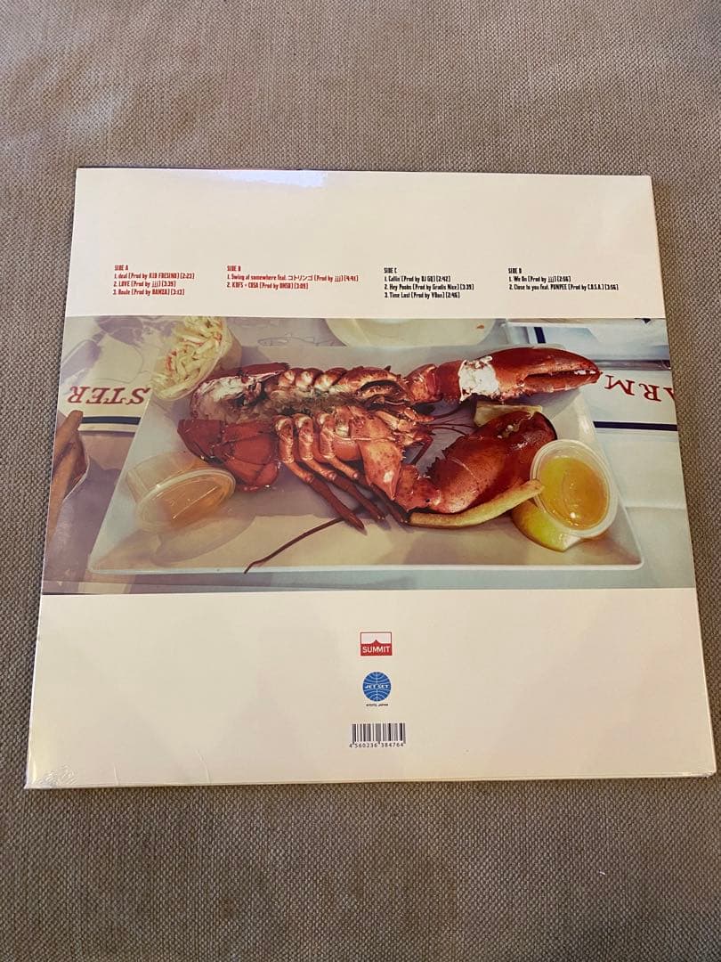 C.O.S.A. × KID FRESINO Somewhere レコード