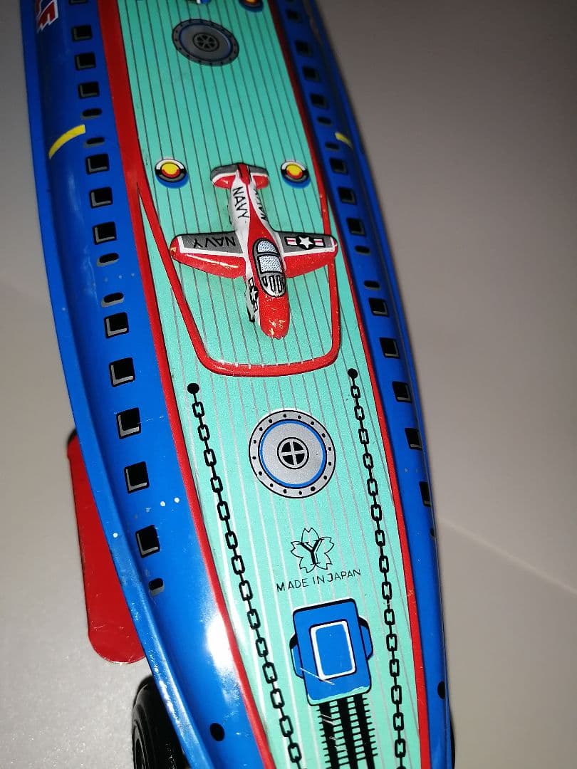 シーウルフ潜水艦　クランクフリクション　ブリキ　ヨネザワ玩具　日本製