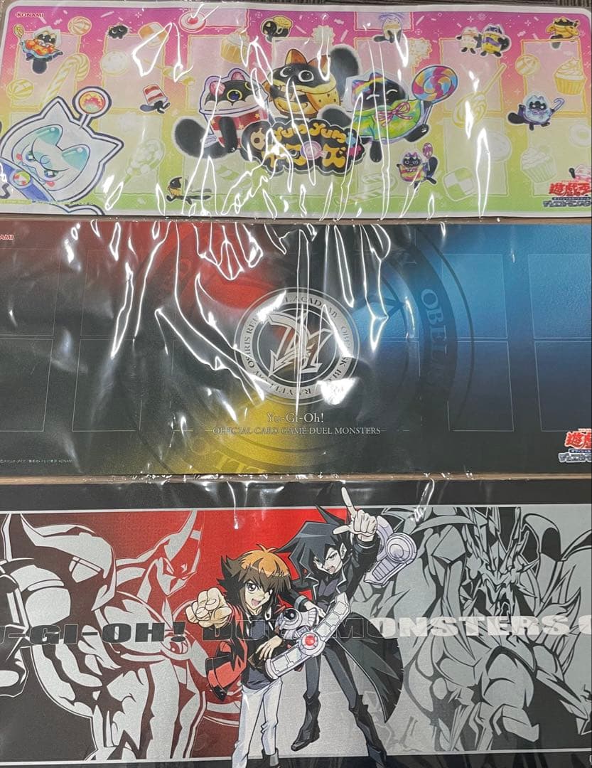 ポ*す様 遊戯王　ニューロン　プレイマット　3種セット