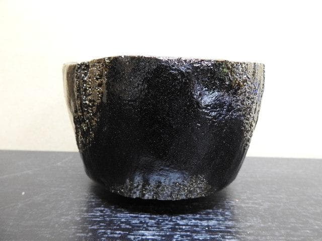 黒楽平茶碗　共箱　MA１６０