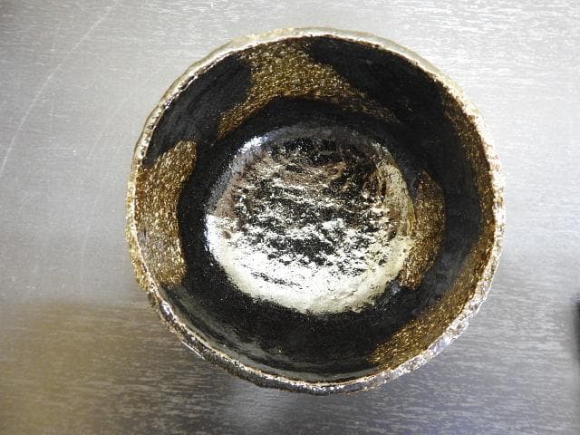 黒楽平茶碗　共箱　MA１６０