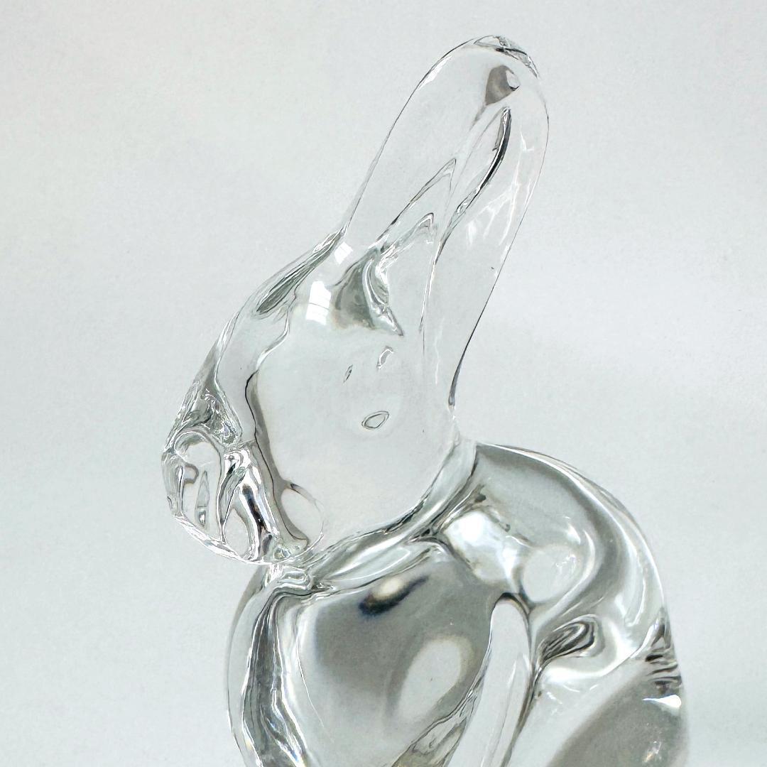 【バカラ】うさぎ 置物 インテリア★美品★金運/幸運/開運