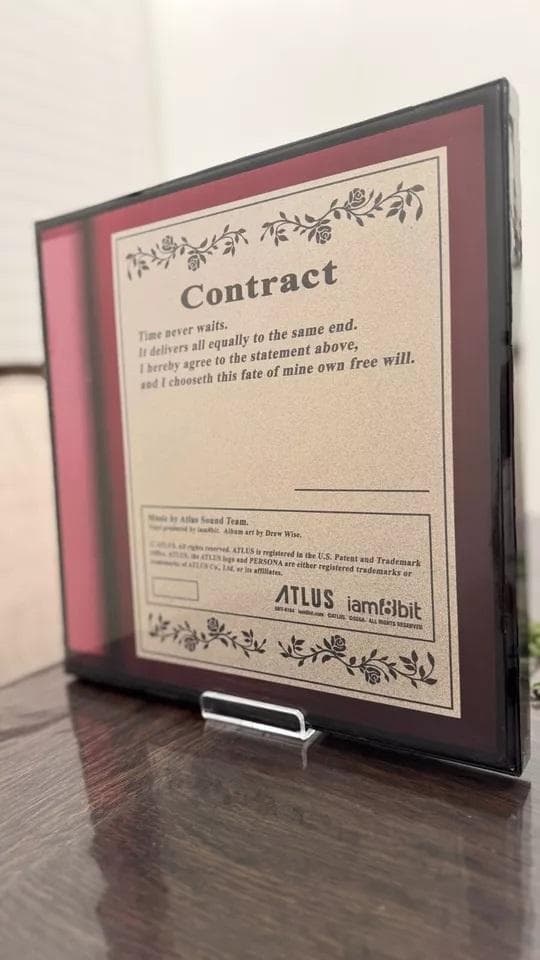 海外盤 ペルソナ3 レコード オリジナルサウンドトラック LP4枚ボックスセット