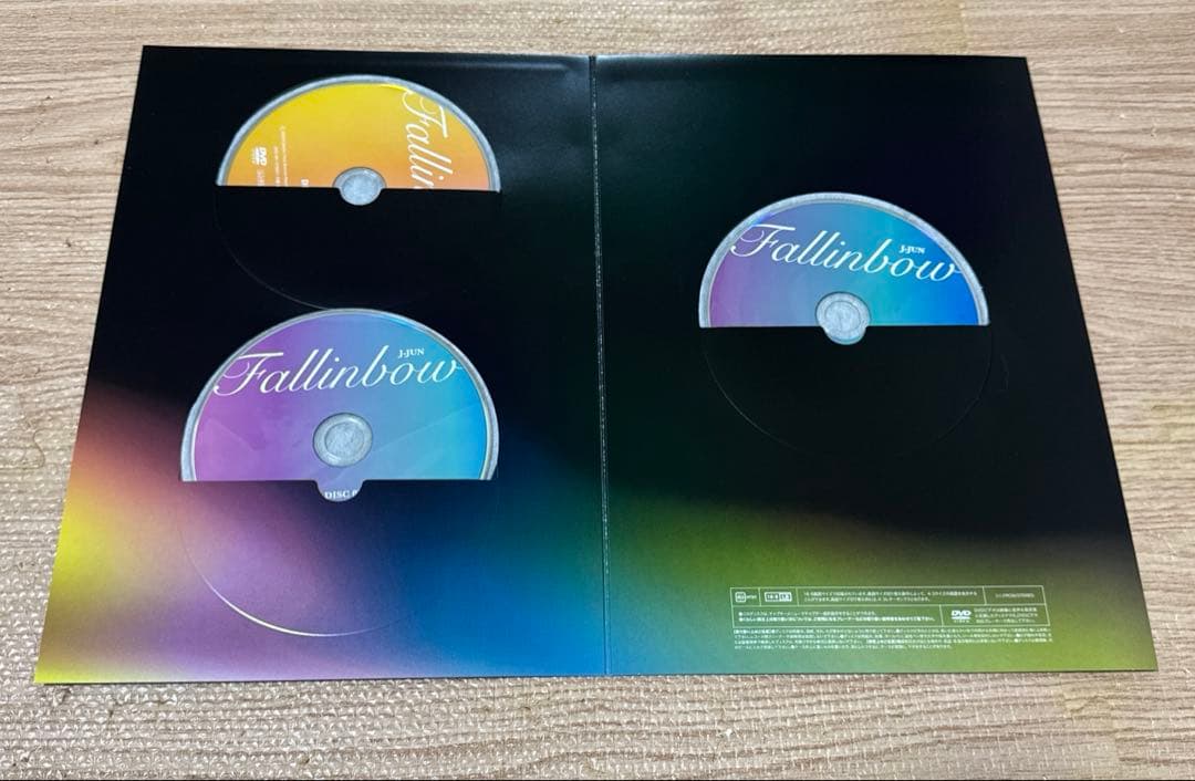 ジェジュン　Fallinbowツアー　DVD FC限定盤 JAEFANS
